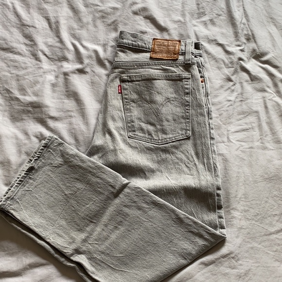 Grey Levi’s Wedgie Straight Size 29 Jeans W29 L26 - Picture 9 of 12